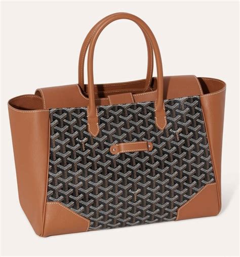 goyard bags new collection|Goyard saigon tote bag cost.